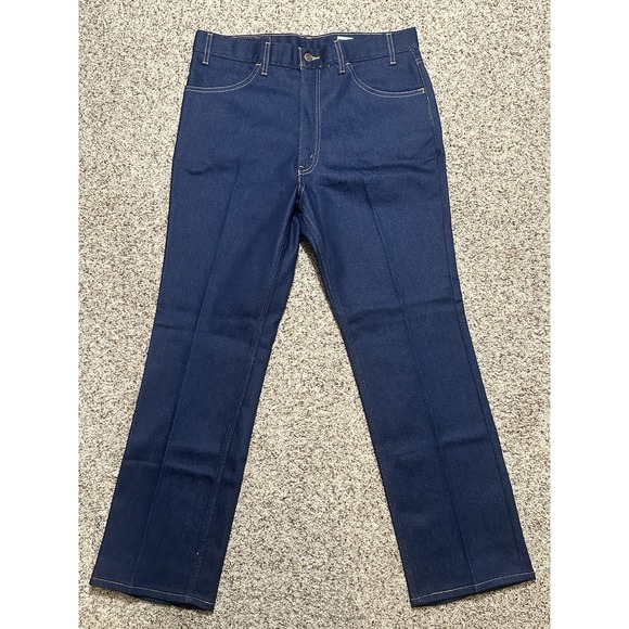 Levi's Other - Levi's 547 Brown Tab Relaxed Bootcut Jeans, Dark Indigo, Vintage Deadstock 1999